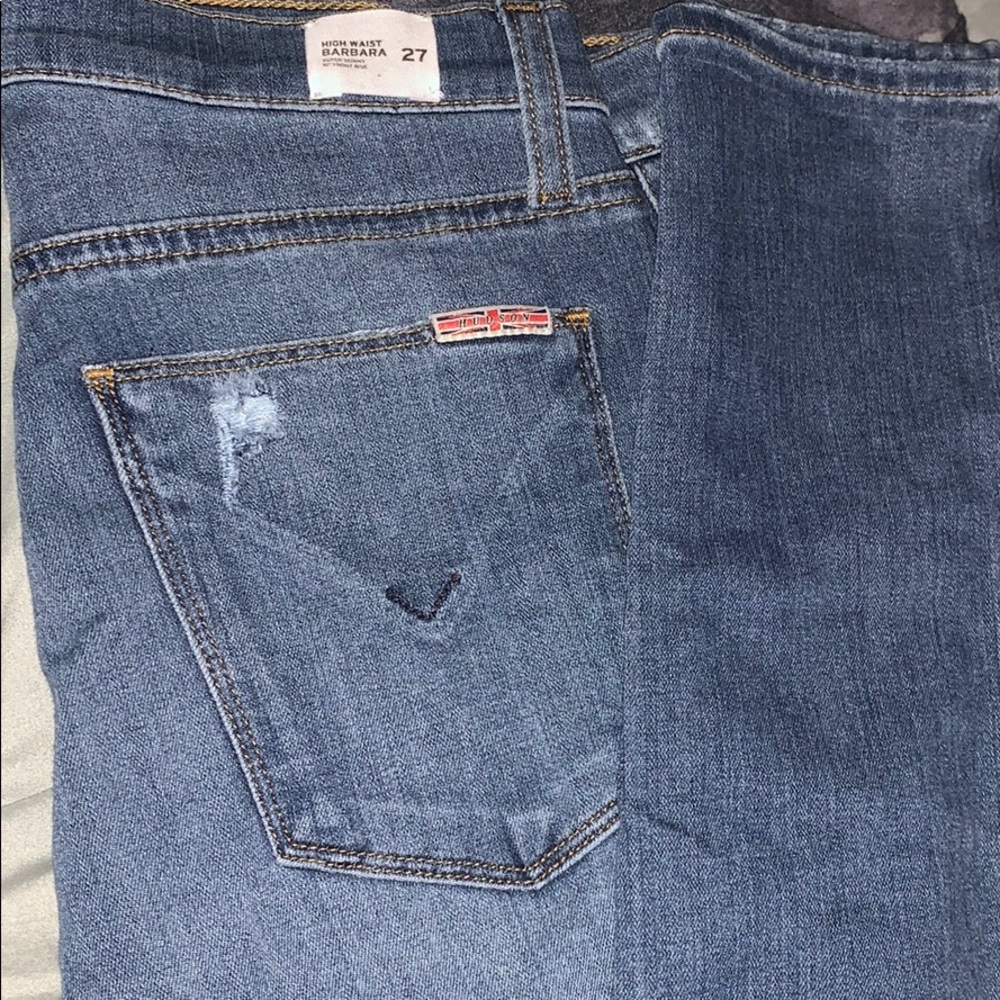 Hudson High Rise Stretchy Jeans